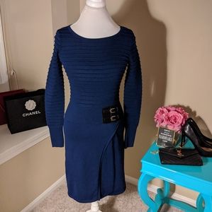 Design365 navy sweater dress